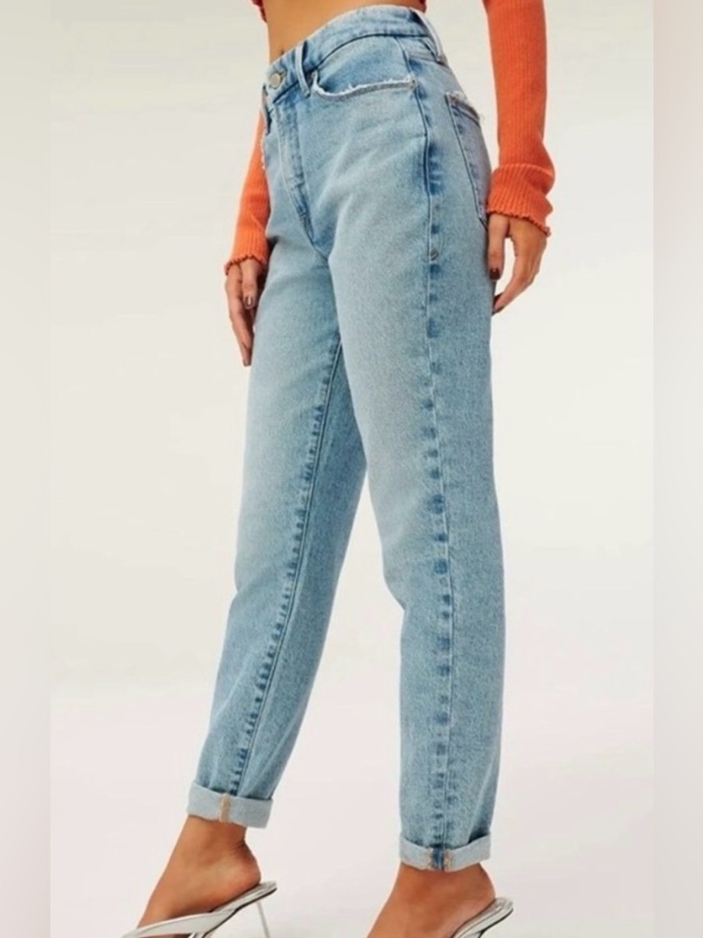 Good American Good Girlfriend High Jeans NWT
